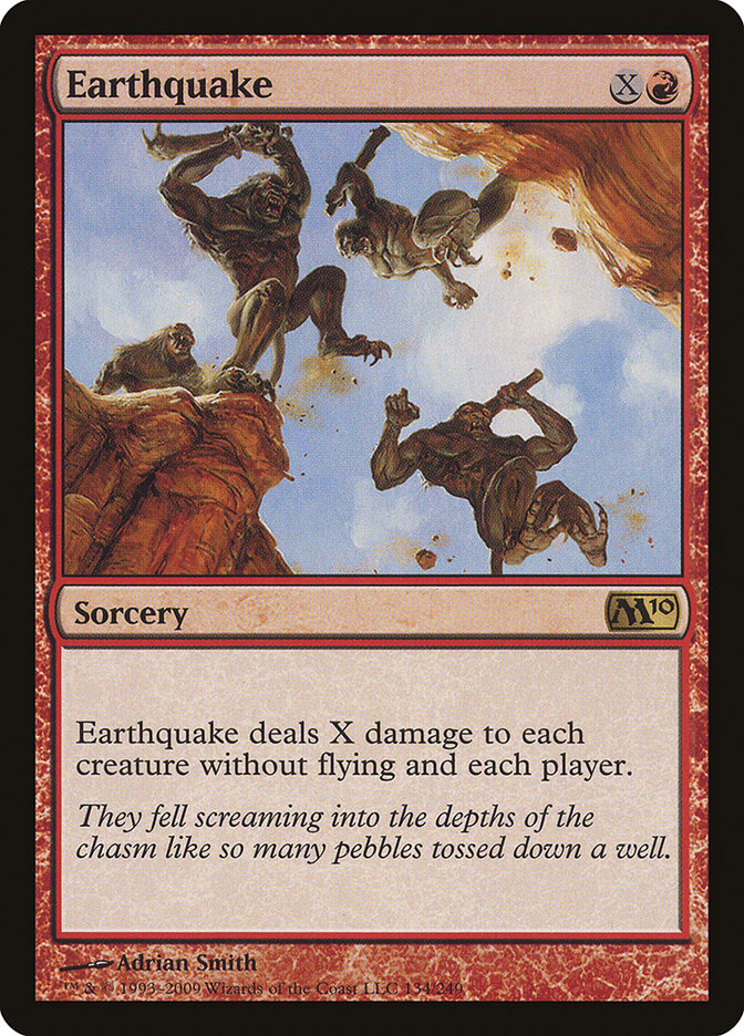 Earthquake - (Foil): Magic 2010