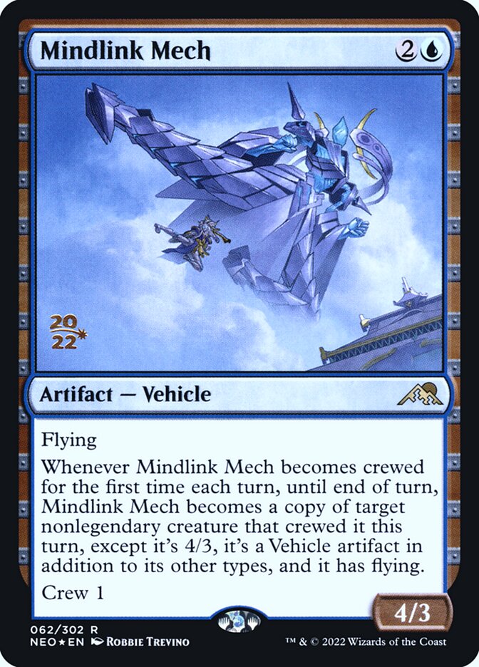 Mindlink Mech - (Foil): Kamigawa: Neon Dynasty Promos