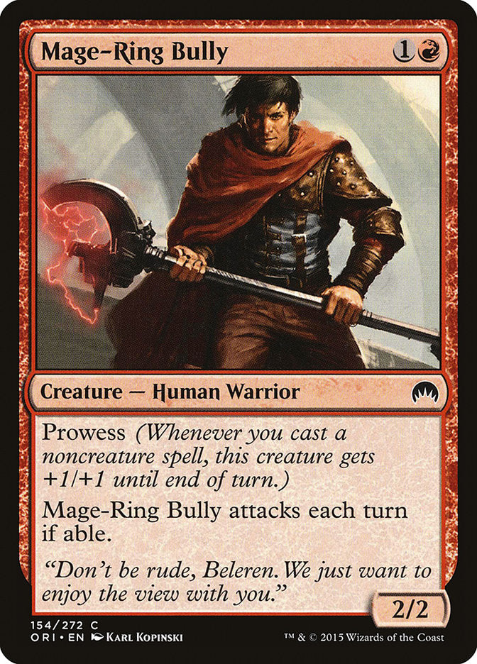 Mage-Ring Bully - (Foil): Magic Origins