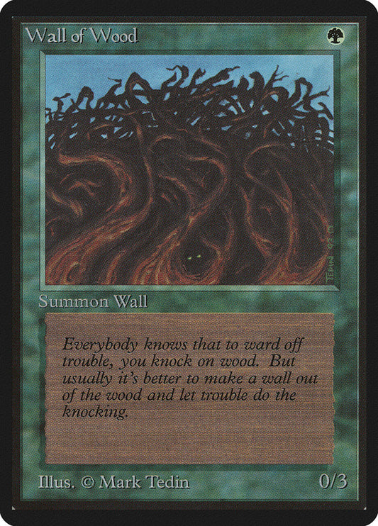 Wall of Wood: Limited Edition Beta