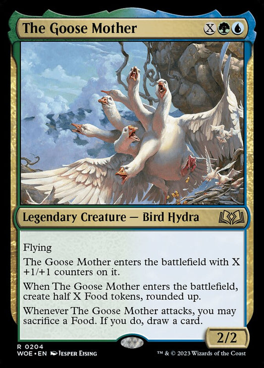 The Goose Mother - (Foil): Wilds of Eldraine