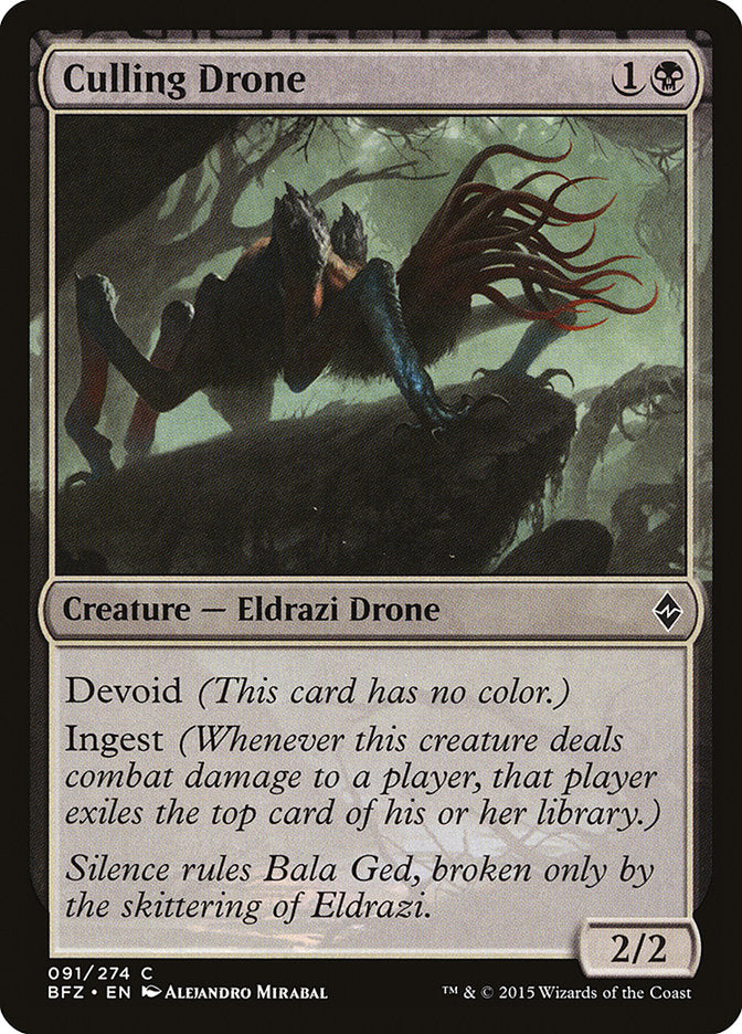 Culling Drone: Battle for Zendikar