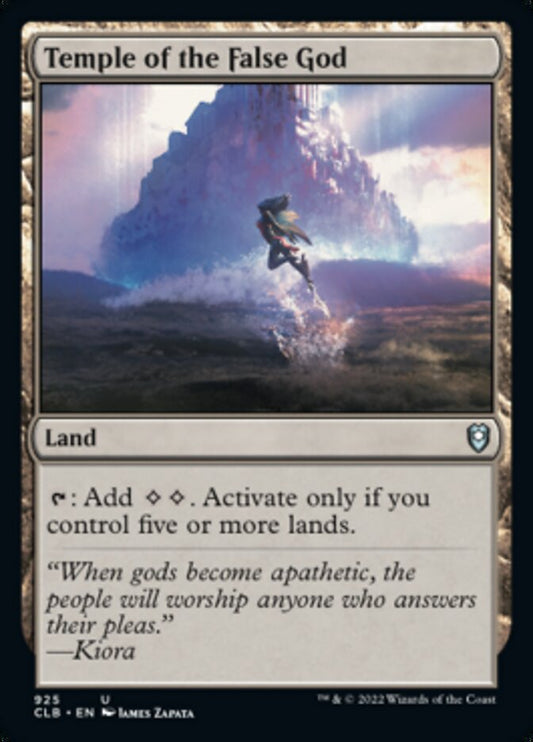 Temple of the False God: Commander Legends: Battle for Baldur's Gate