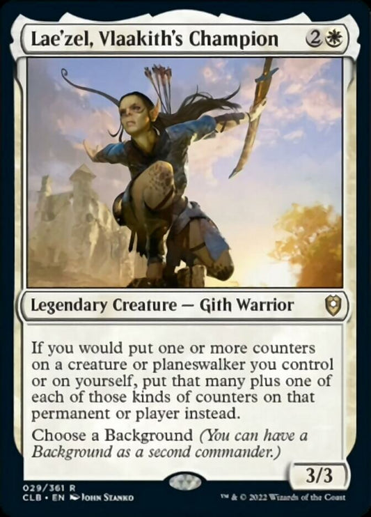 Lae'zel, Vlaakith's Champion - (Foil): Commander Legends: Battle for Baldur's Gate