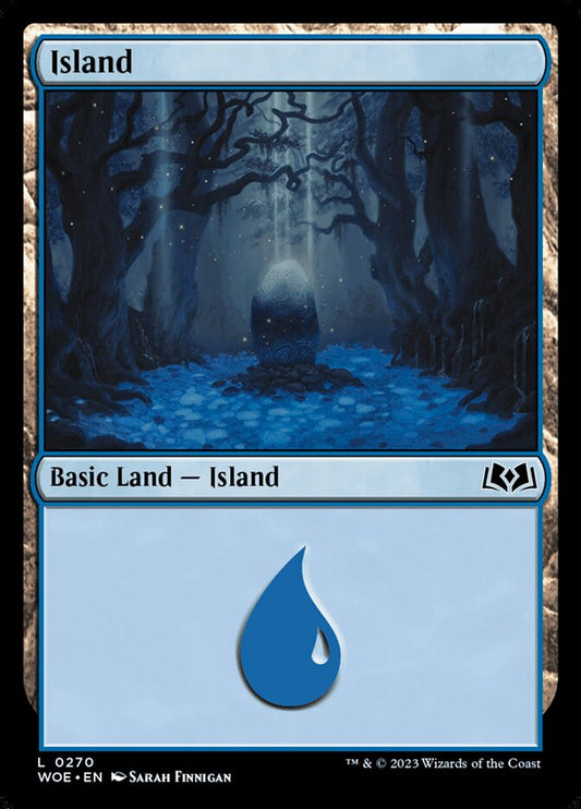 Island (#270) - (Foil): Wilds of Eldraine