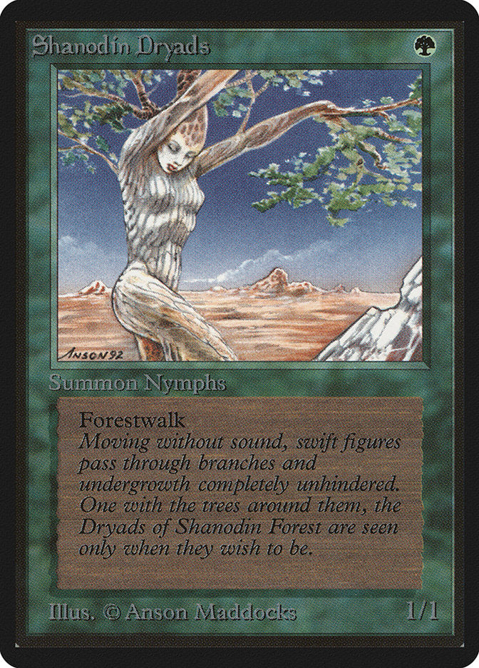 Shanodin Dryads: Limited Edition Beta