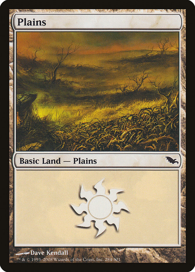 Plains (#284) - (Foil): Shadowmoor