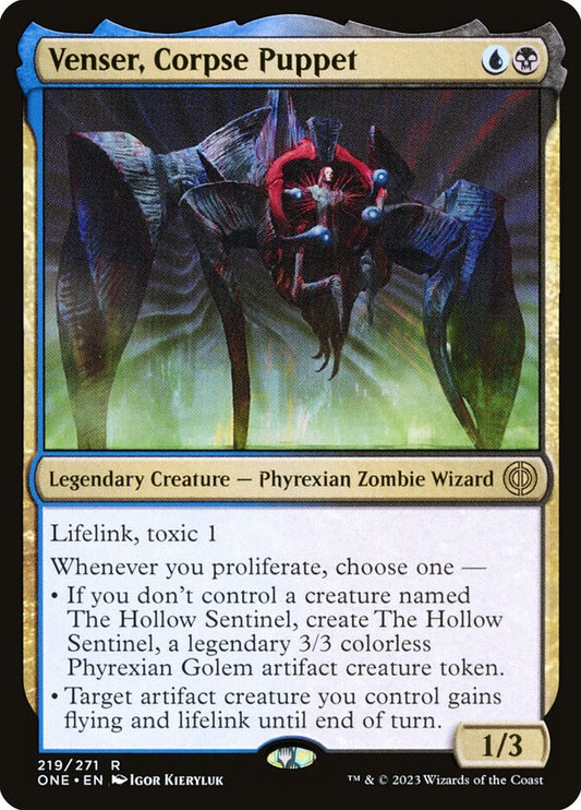 Venser, Corpse Puppet: Phyrexia: All Will Be One