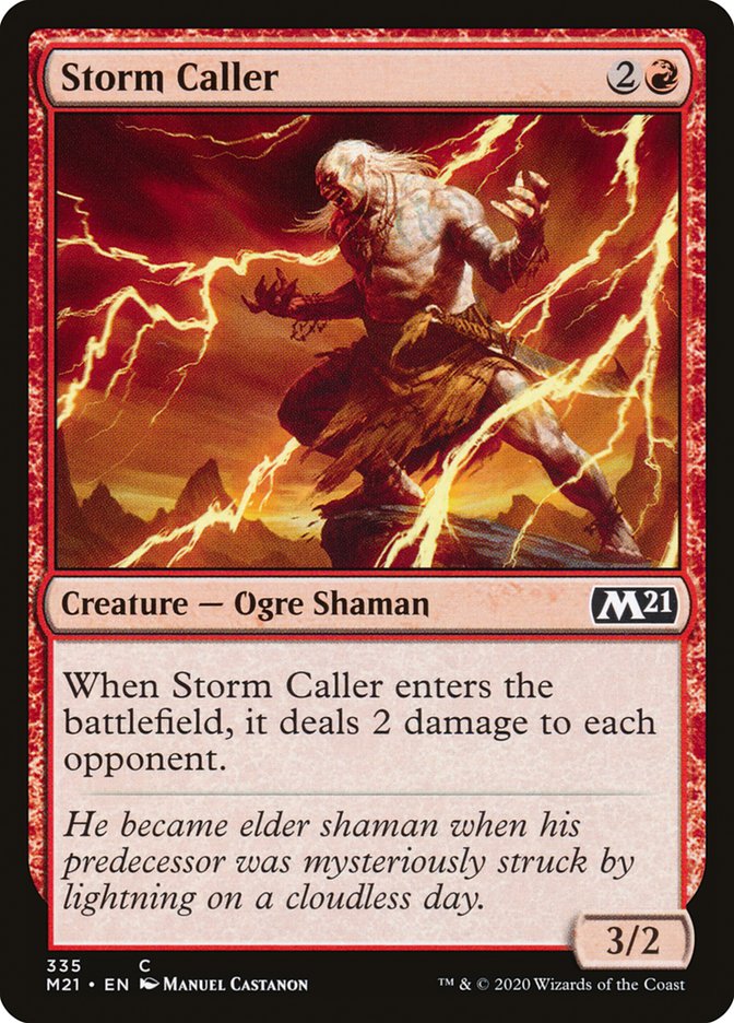 Storm Caller (Planeswalker Deck): Core Set 2021
