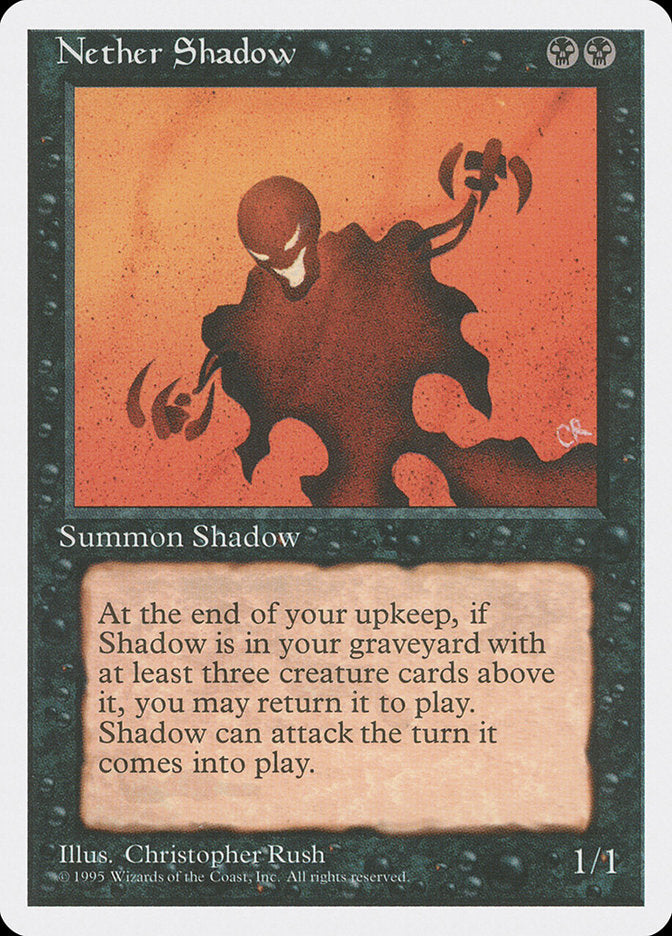Nether Shadow: Fourth Edition