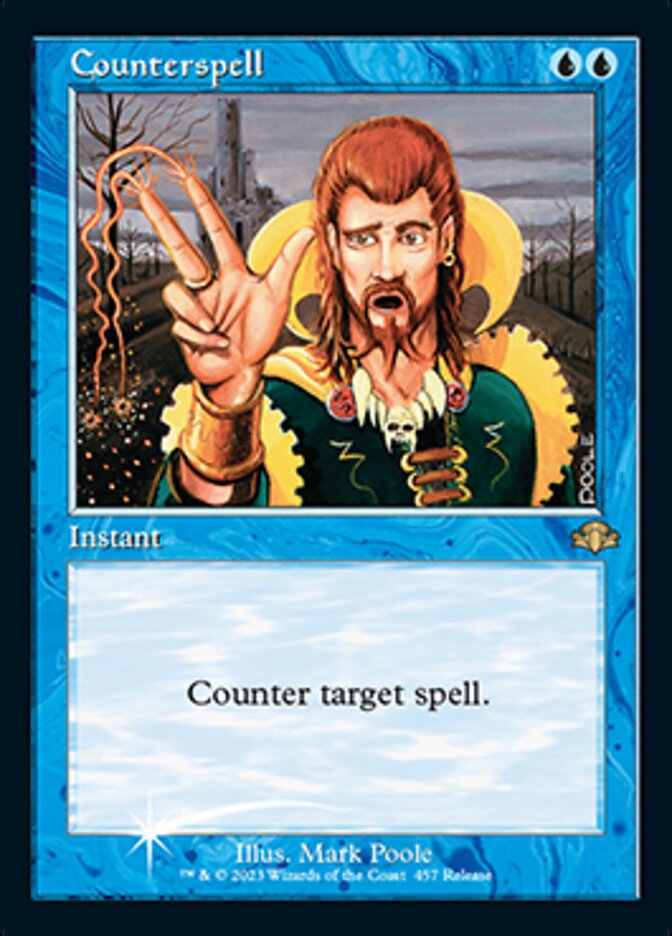 Counterspell - (Foil): Dominaria Remastered