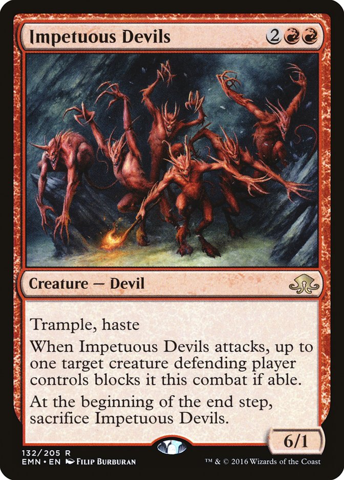 Impetuous Devils - (Foil): Eldritch Moon