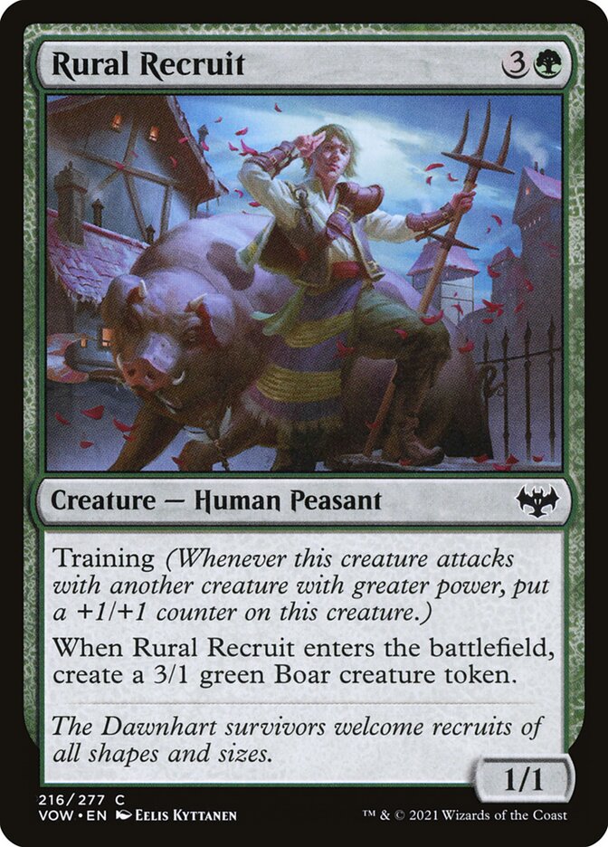 Rural Recruit: Innistrad: Crimson Vow