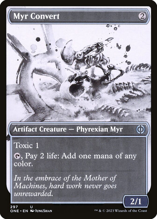 Myr Convert (Showcase): Phyrexia: All Will Be One