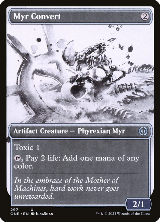 Myr Convert (Showcase) - (Foil): Phyrexia: All Will Be One