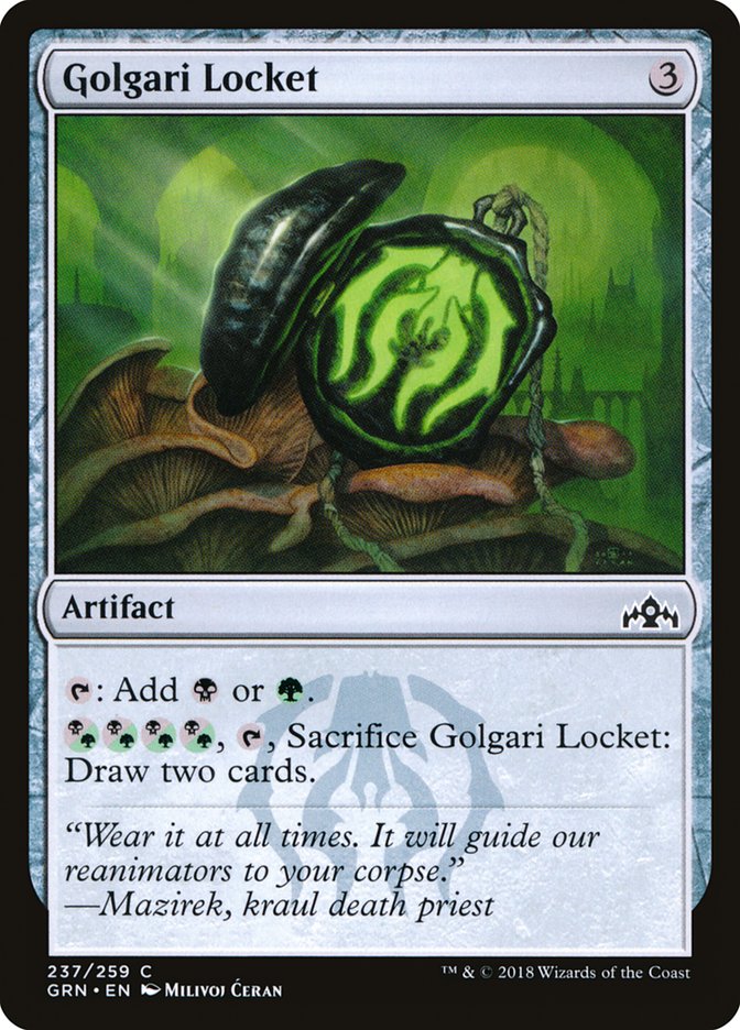 Golgari Locket: Guilds of Ravnica