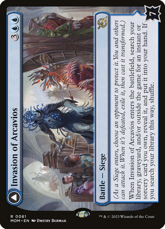 Invasion of Arcavios // Invocation of the Founders - (Foil): March of the Machine