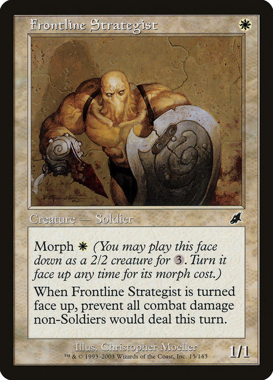 Frontline Strategist - (Foil): Scourge