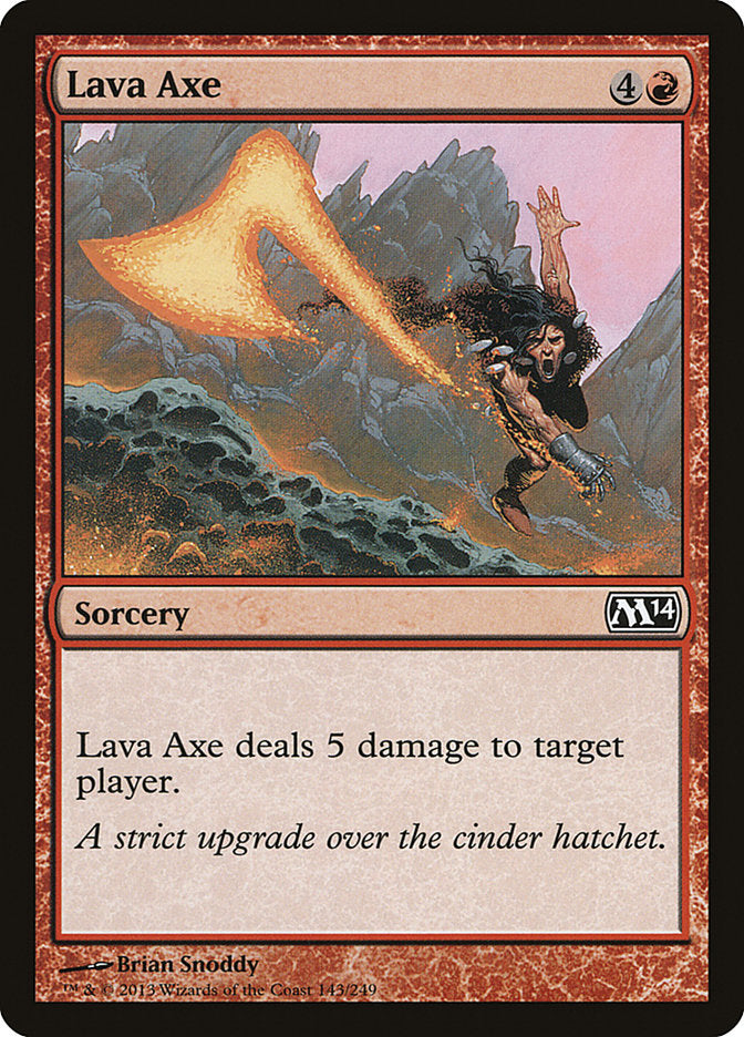 Lava Axe: Magic 2014