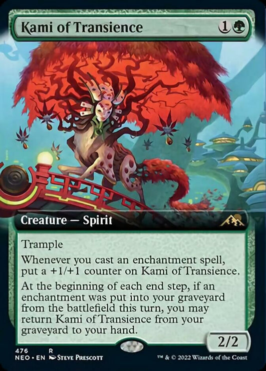 Kami of Transience (Extended Art): Kamigawa: Neon Dynasty