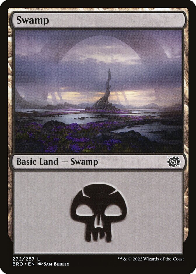 Swamp (#272) - (Foil): The Brothers' War