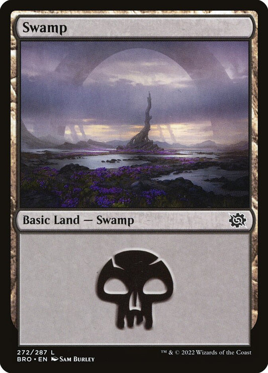 Swamp (#272) - (Foil): The Brothers' War