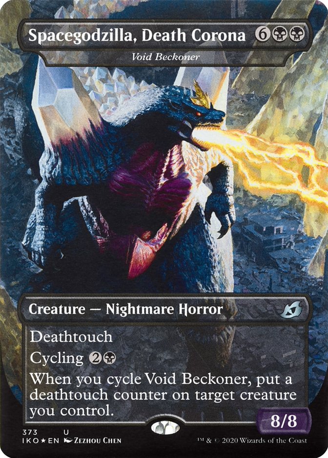 Void Beckoner (Spacegodzilla, Death Corona) (Godzilla Series) - (Foil): Ikoria: Lair of Behemoths