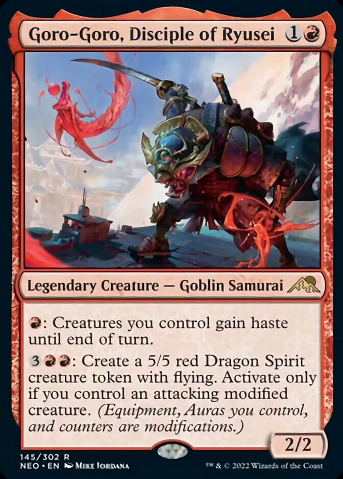 Goro-Goro, Disciple of Ryusei - (Foil): Kamigawa: Neon Dynasty