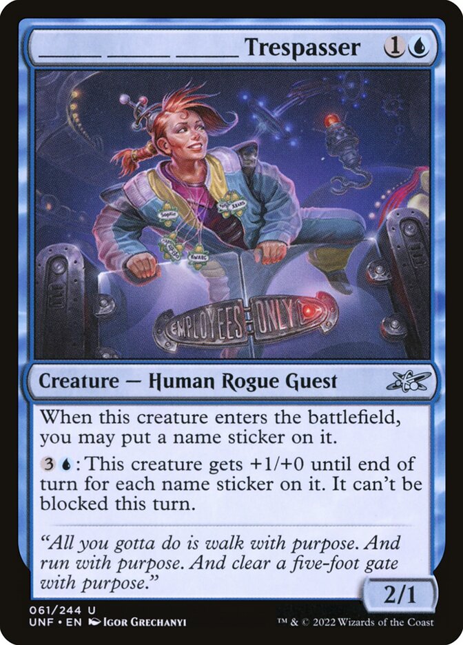 _____ _____ _____ Trespasser: Unfinity