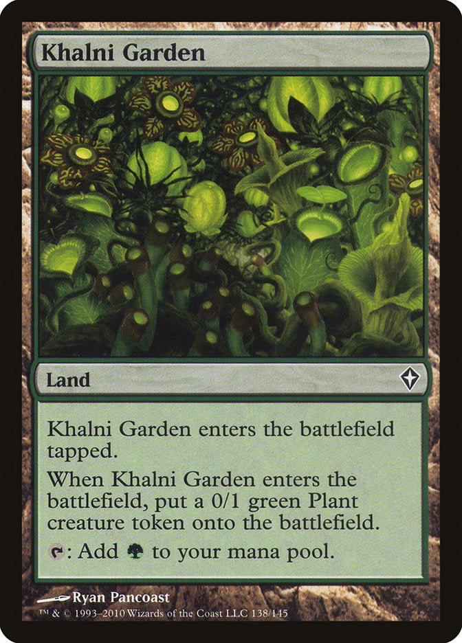 Khalni Garden - (Foil): Worldwake