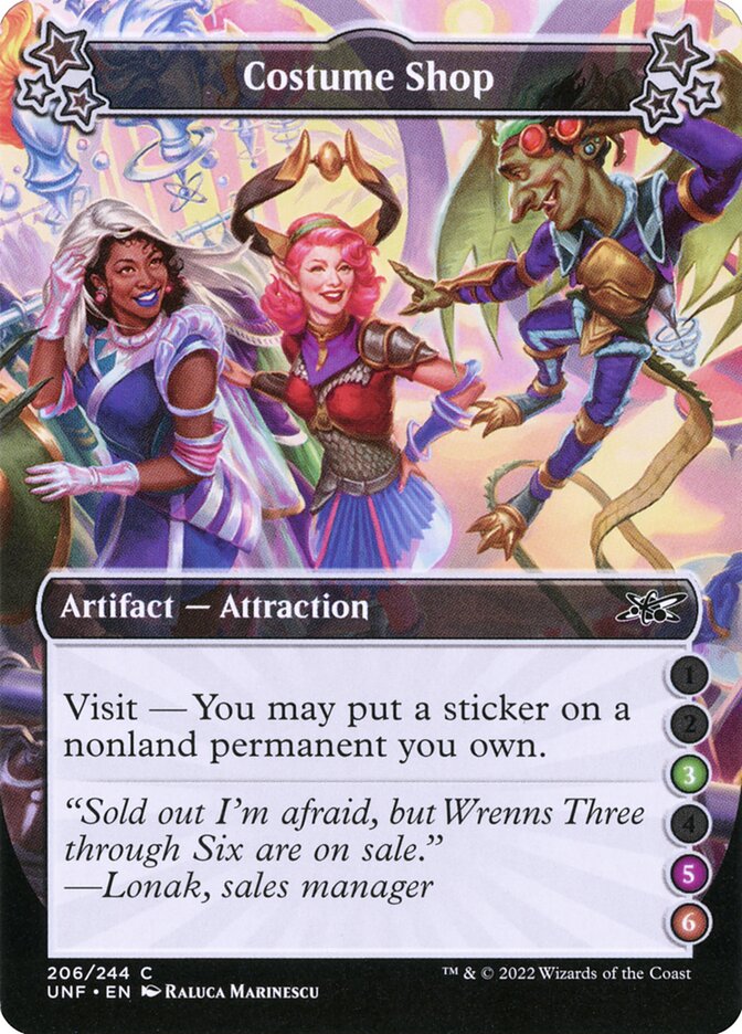 Costume Shop (3/5/6) - (Foil): Unfinity