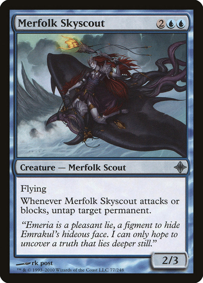 Merfolk Skyscout: Rise of the Eldrazi