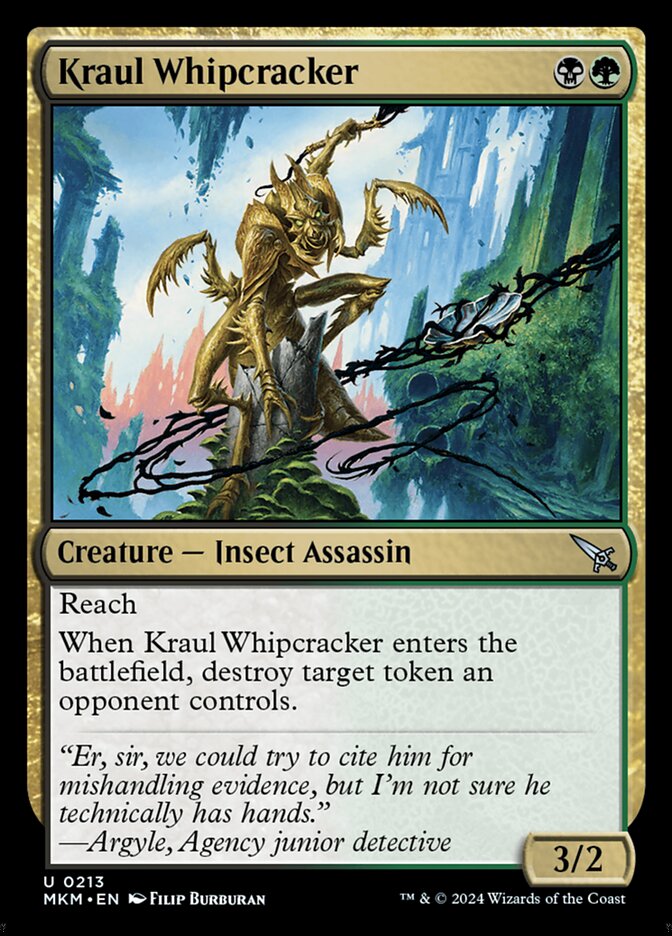 Kraul Whipcracker - (Foil): Murders at Karlov Manor