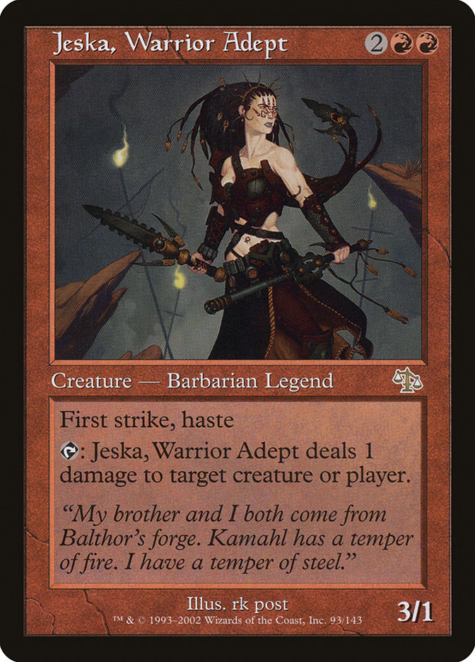 Jeska, Warrior Adept - (Foil): Judgment