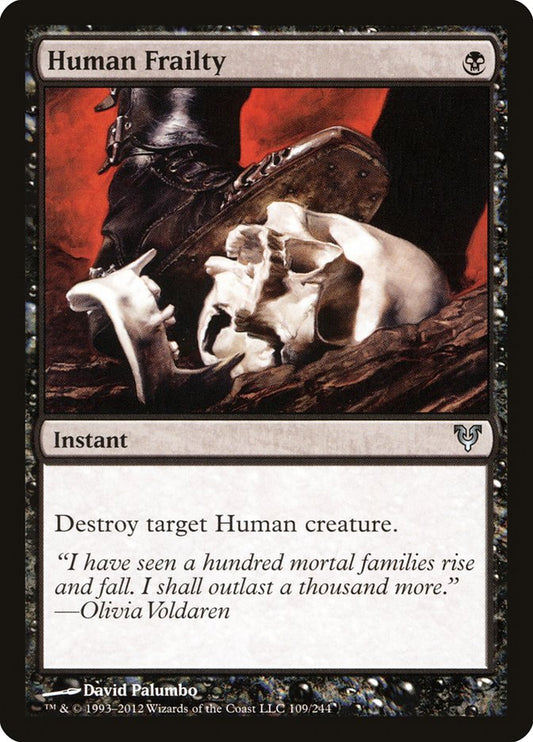 Human Frailty - (Foil): Avacyn Restored