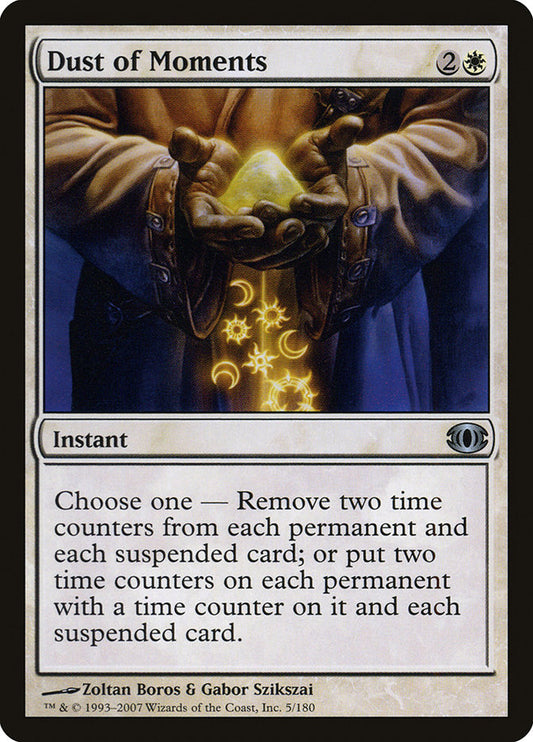 Dust of Moments: Future Sight