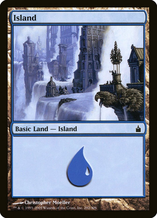 Island (#292): Ravnica: City of Guilds