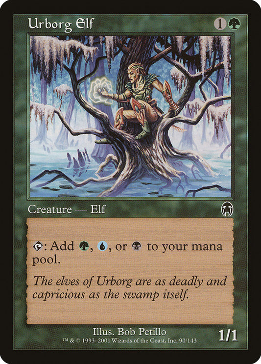 Urborg Elf - (Foil): Apocalypse