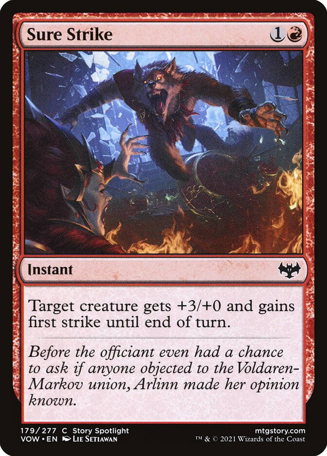 Sure Strike: Innistrad: Crimson Vow