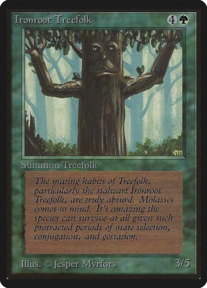 Ironroot Treefolk: Limited Edition Beta