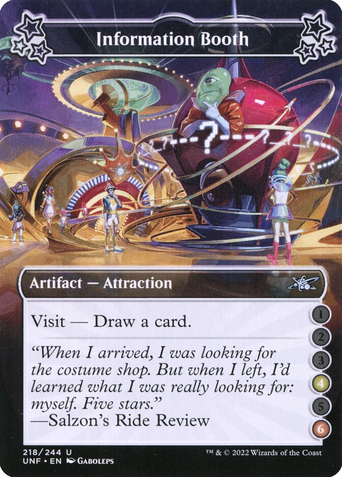 Information Booth (4/6) - (Foil): Unfinity