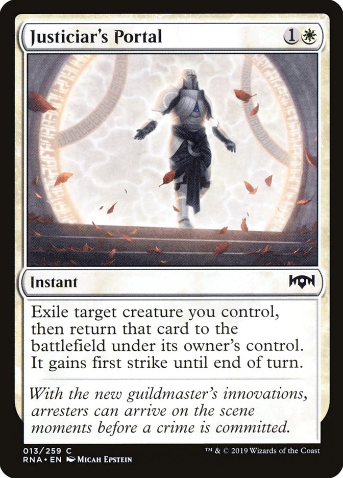 Justiciar's Portal: Ravnica Allegiance