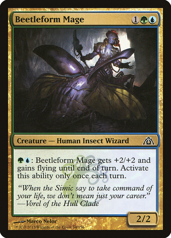 Beetleform Mage: Dragon's Maze
