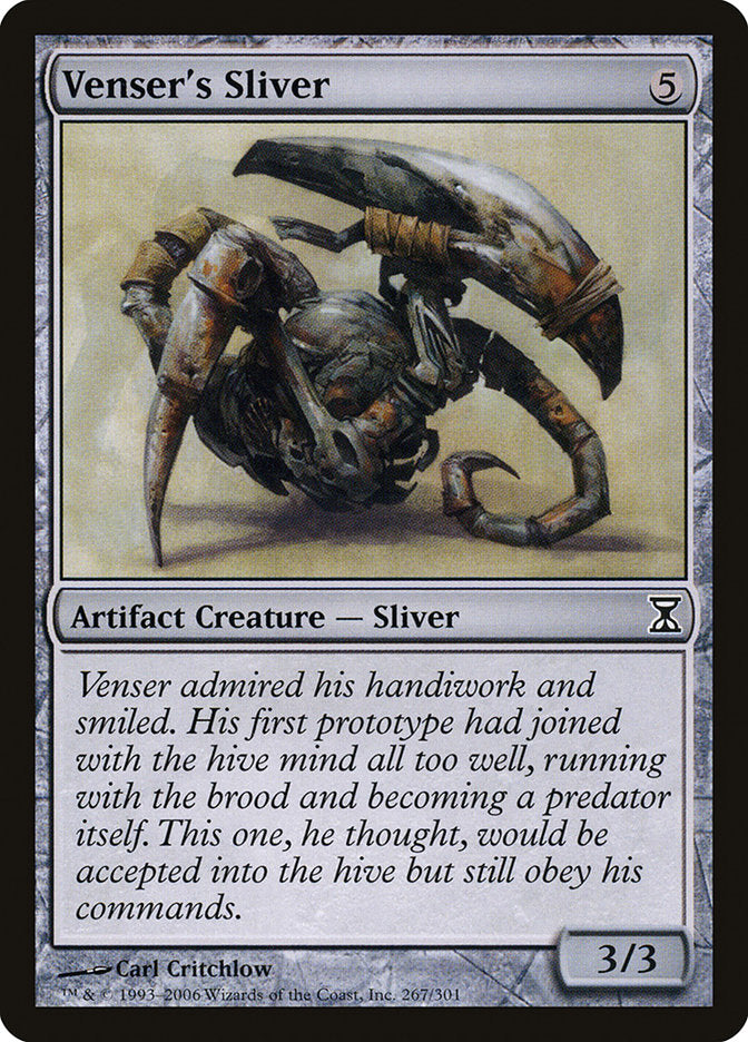 Venser's Sliver - (Foil): Time Spiral