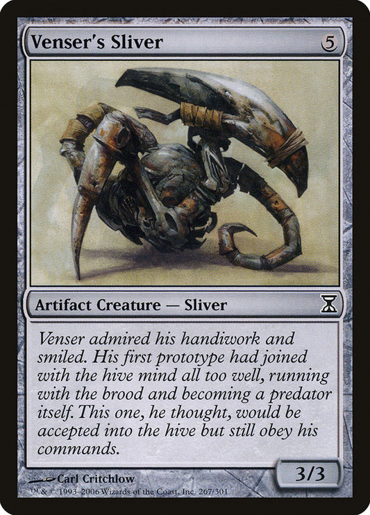 Venser's Sliver - (Foil): Time Spiral