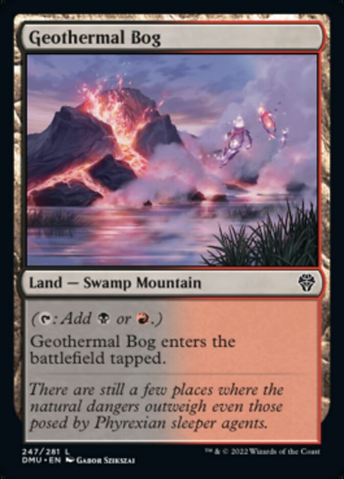 Geothermal Bog - (Foil): Dominaria United
