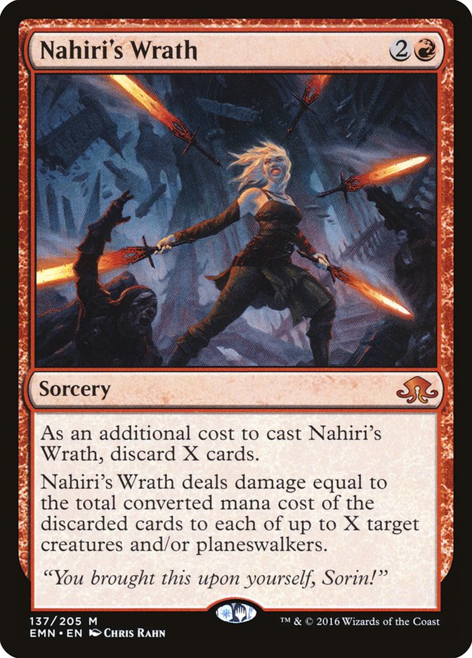 Nahiri's Wrath - (Foil): Eldritch Moon