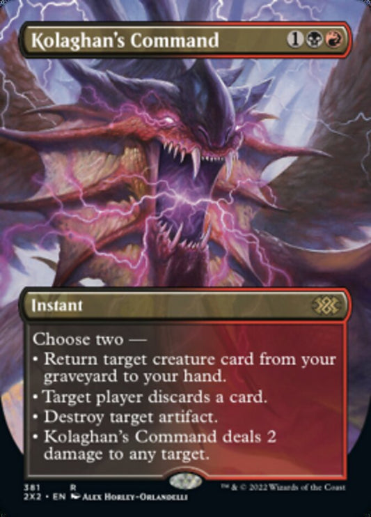 Kolaghan's Command (Borderless): Double Masters 2022