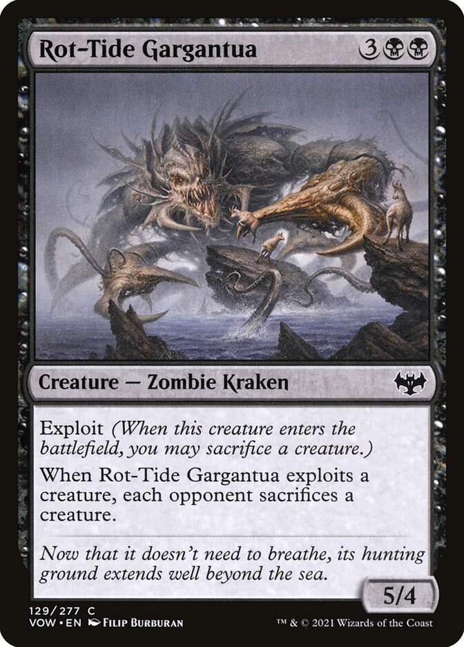 Rot-Tide Gargantua - (Foil): Innistrad: Crimson Vow