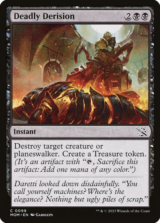Deadly Derision - (Foil): March of the Machine